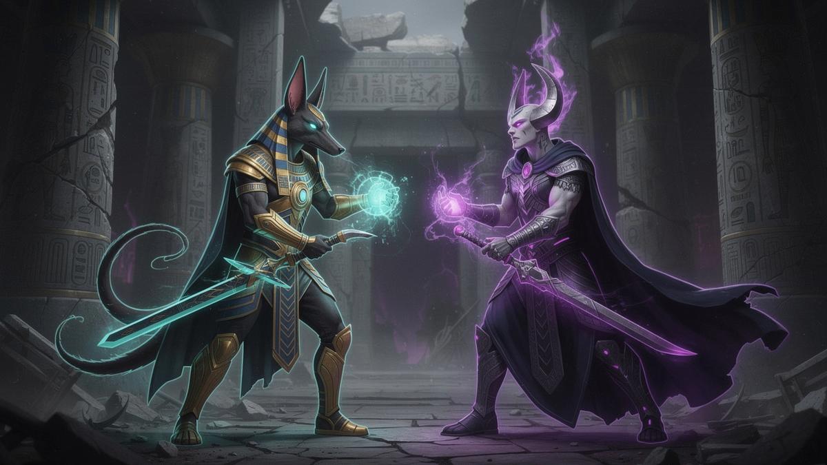 Clashof Gods Anubisvs Hades game preview